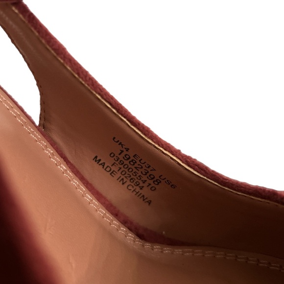 ASOS Phillipa knotted high heeled shoes in rose velvet - Picture 5 of 7